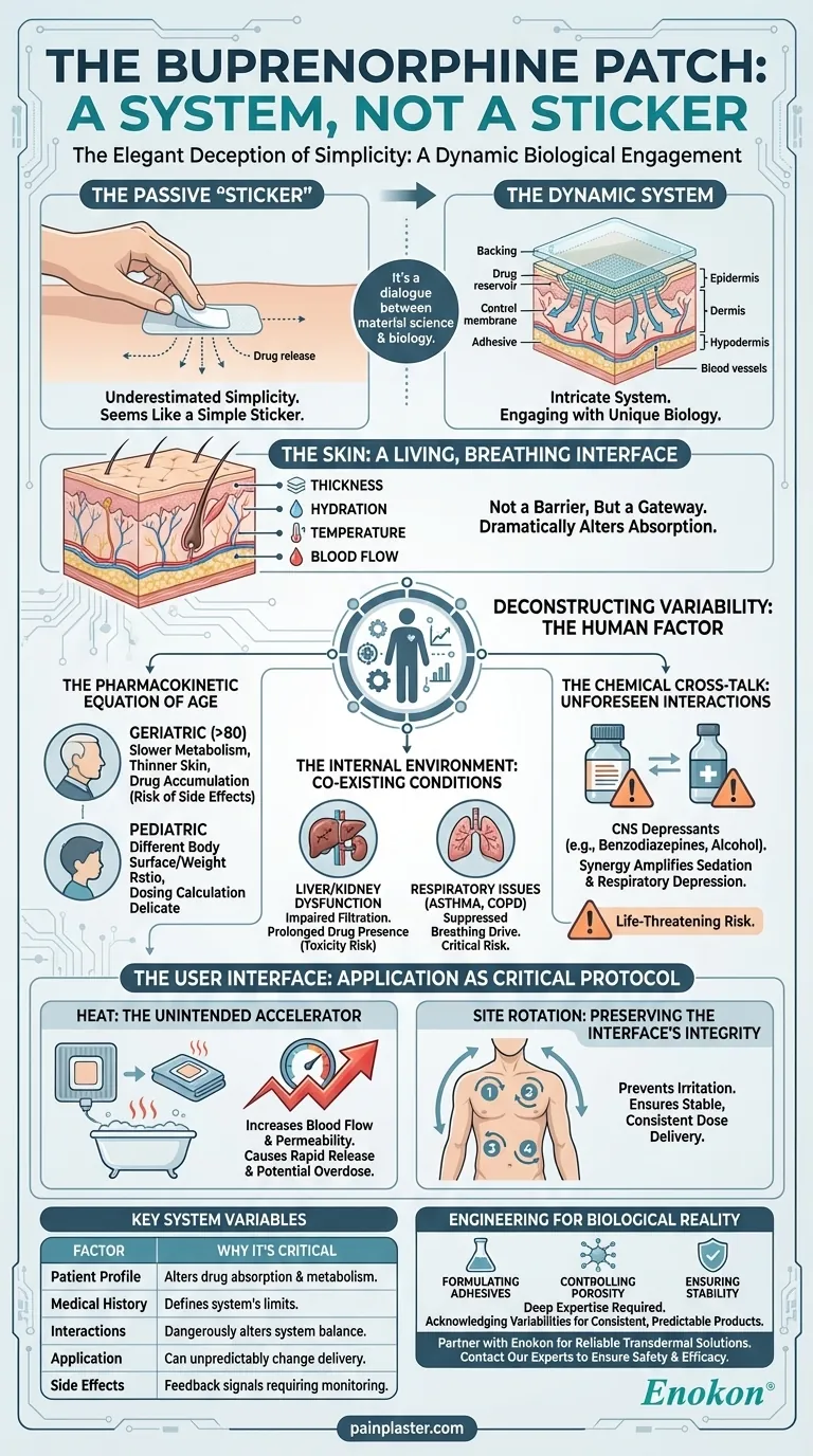 The Buprenorphine Patch: A System, Not a Sticker Visual Guide