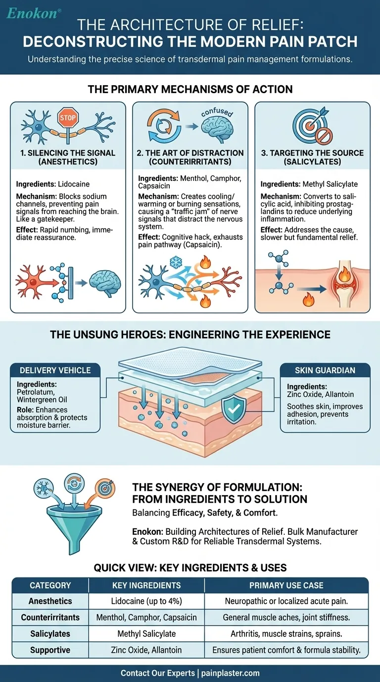A Arquitetura do Alívio: Desconstruindo o Adesivo Moderno para Dor Guia Visual