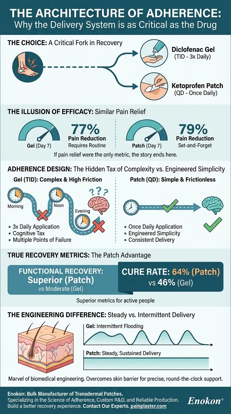 アドヒアランスのアーキテクチャ：なぜデリバリーシステムは薬剤と同じくらい重要なのか ビジュアルガイド
