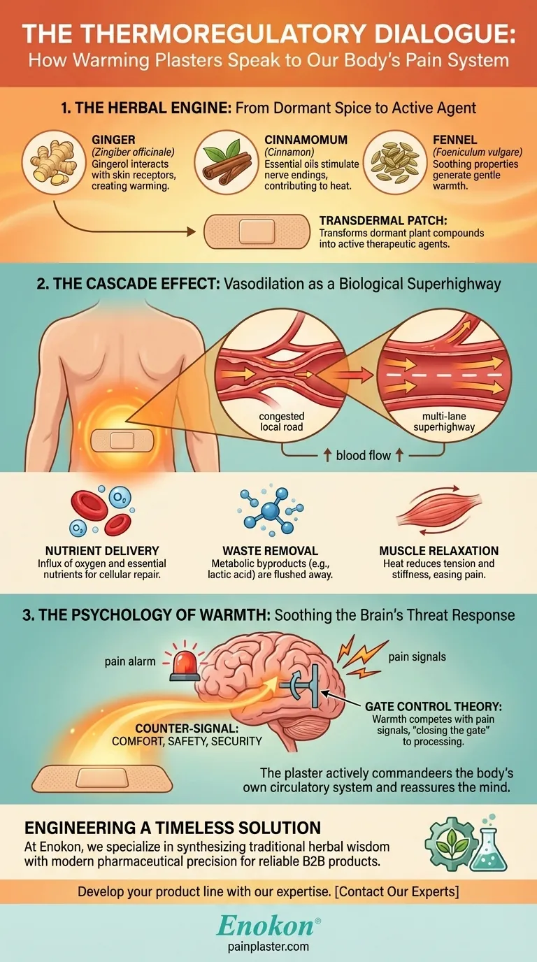 El Diálogo Termorregulador: Cómo los Parches Calentadores Hablan con el Sistema de Dolor de Nuestro Cuerpo Guía Visual