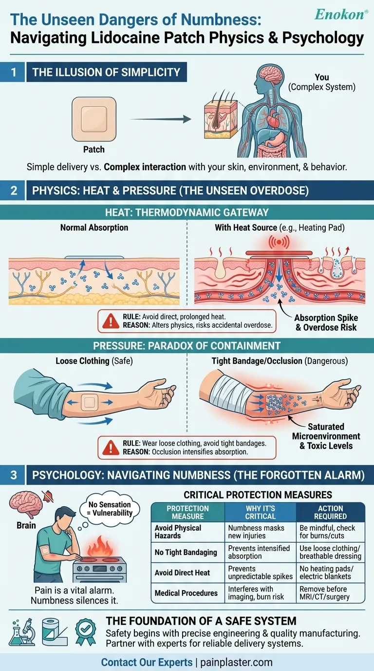 The Unseen Dangers of Numbness: Navigating the Physics and Psychology of Lidocaine Patches Visual Guide