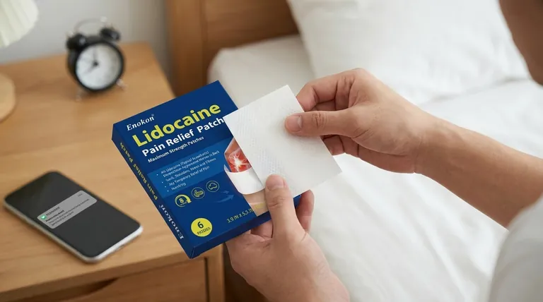 如果错过了透皮利多卡因的剂量,该怎么办?遵循以下安全步骤