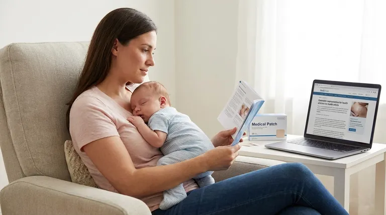 Можно ли использовать противозачаточный пластырь во время грудного вскармливания?Безопасность и альтернативы объяснены