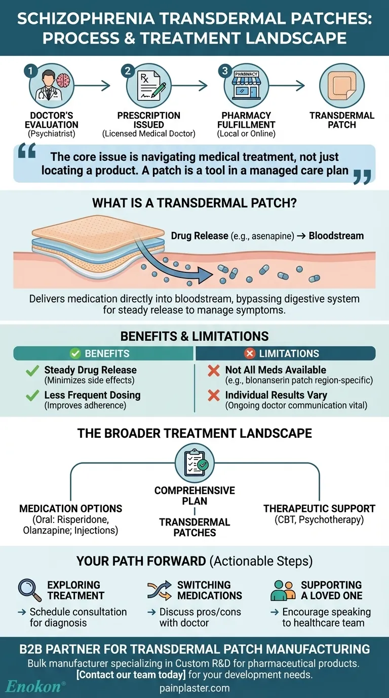 Где можно приобрести трансдермальные пластыри для лечения шизофрении?Руководство по рецептам и льготам Визуальное руководство