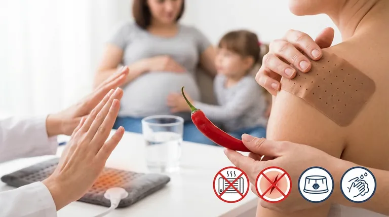 Que precauções devem ser tomadas quando se utiliza Capsicum Plaster?Conselhos de segurança essenciais para uma utilização eficaz
