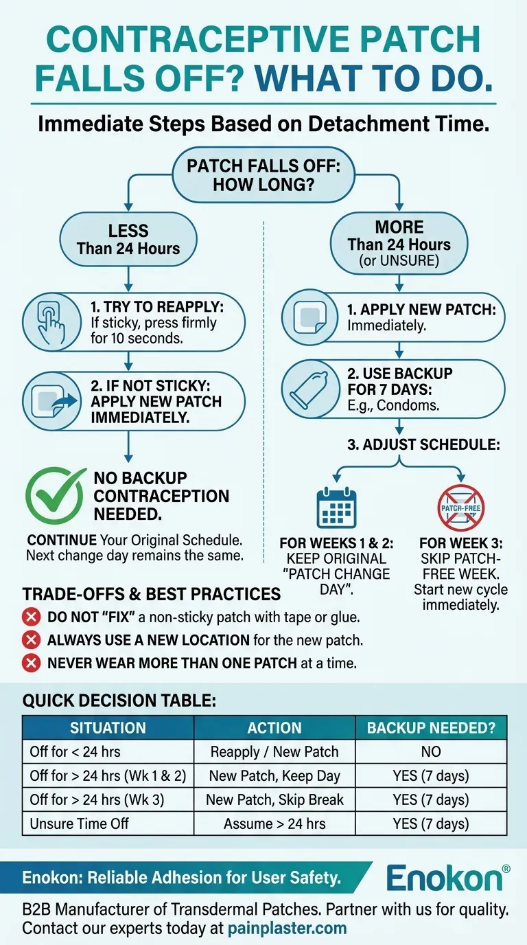 避孕贴脱落时该怎么办？快速修复和安全提示 图解指南