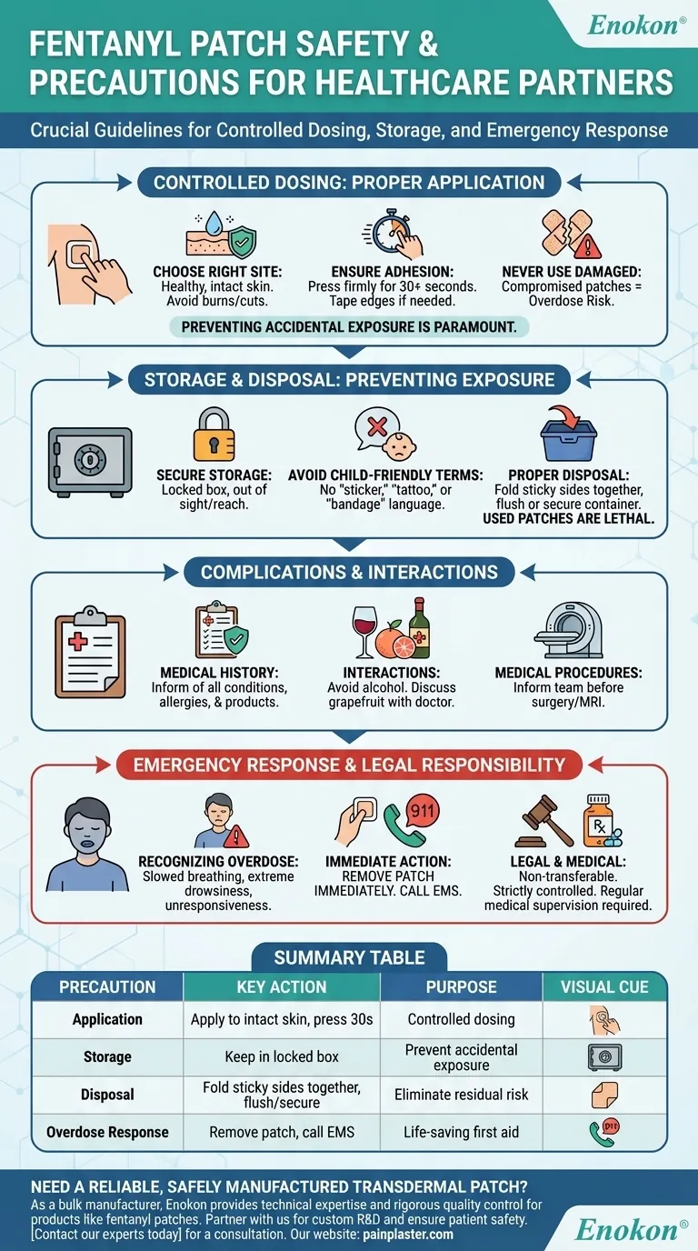 芬太尼贴片用药有哪些注意事项？有效使用的基本安全措施 图解指南