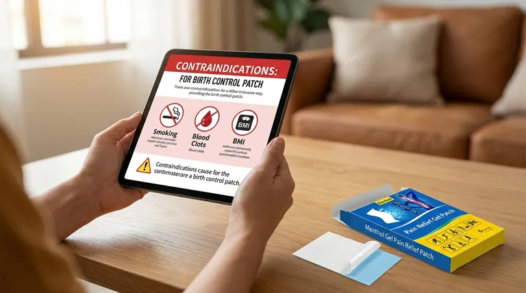 Quem não deve utilizar o adesivo contracetivo?Principais contra-indicações e alternativas mais seguras