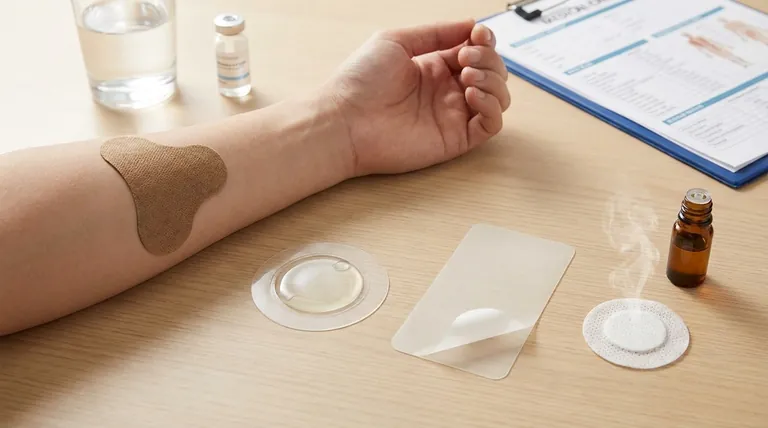 経皮パッチの主な4つのタイプとは?そのユニークな効能