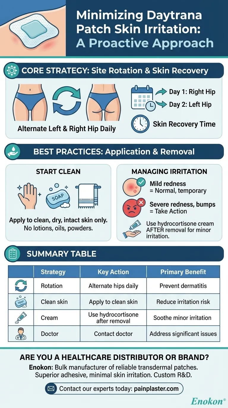 Wie kann die Hautreizung durch das Daytrana-Pflaster minimiert werden?Wirksame Tipps für die sichere Anwendung Visuelle Anleitung
