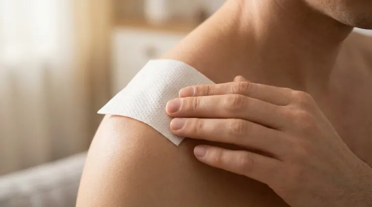 Qual é o regime de dosagem para o alívio temporário da dor com o adesivo transdérmico de lidocaína?