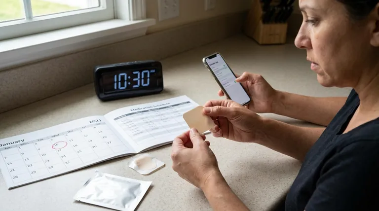 O que fazer em caso de esquecimento de uma dose de selegilina transdérmica?Siga estes passos para uma utilização segura