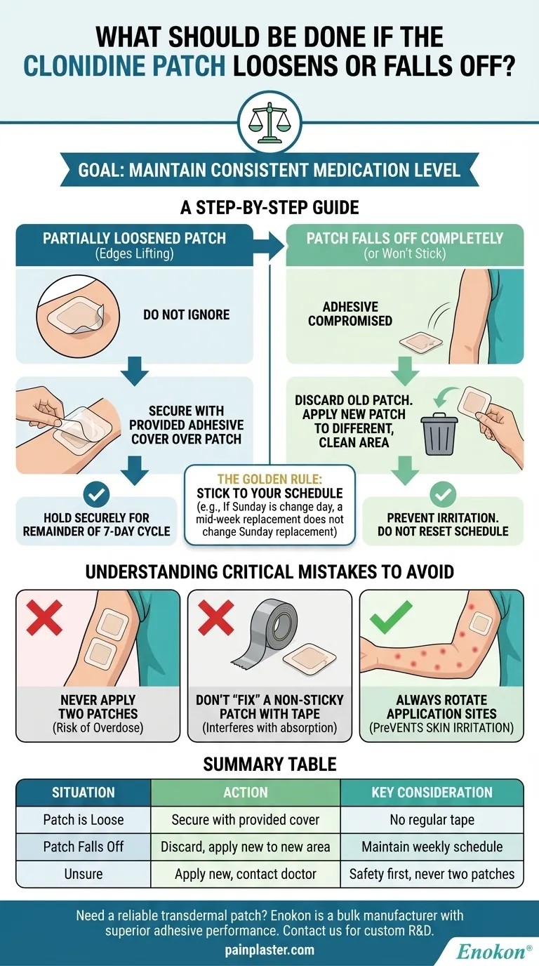 如果氯硝西泮贴片松动或脱落，该怎么办？快速修复和更换技巧 图解指南