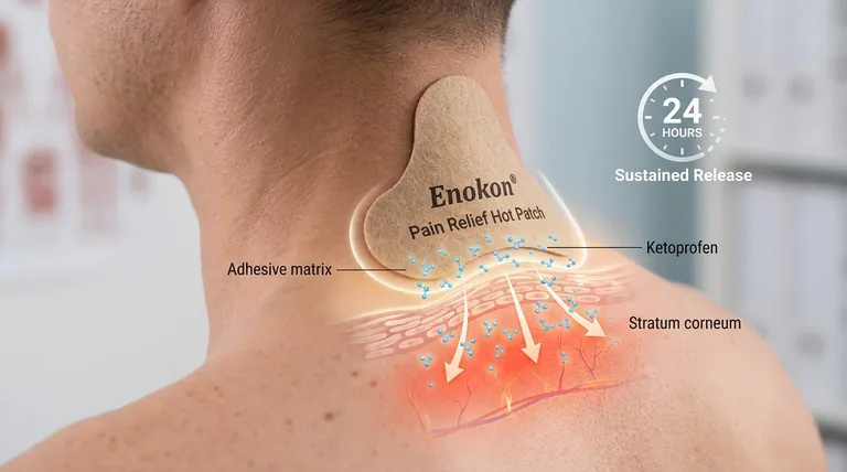 外用酮洛芬贴片如何给药?深入了解靶向止痛技术
