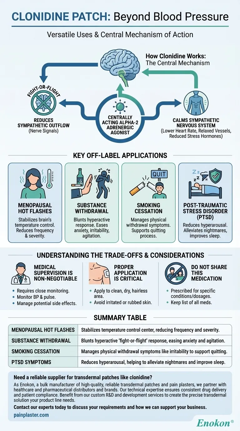 高血圧治療以外のクロニジンパッチの使い方とは？その多彩な効能を探る ビジュアルガイド
