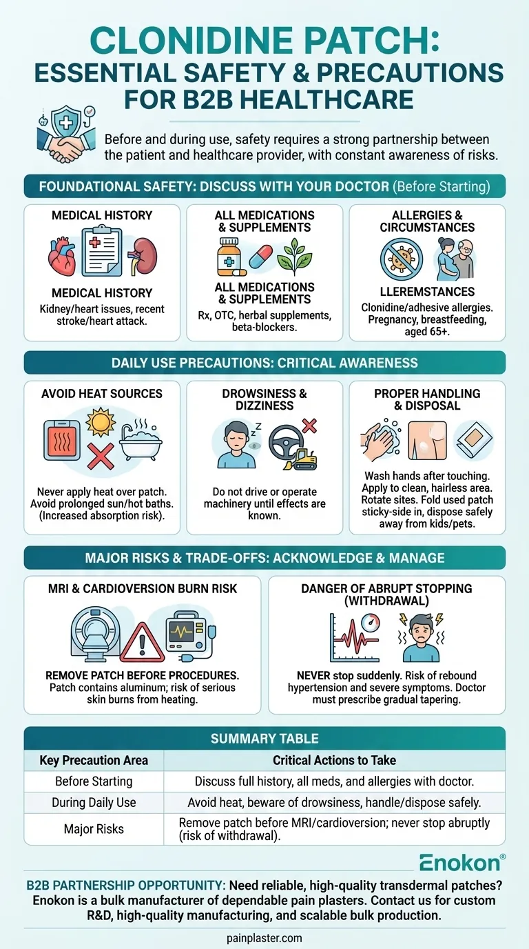 使用氯硝西泮贴片前有哪些注意事项？基本安全指南 图解指南