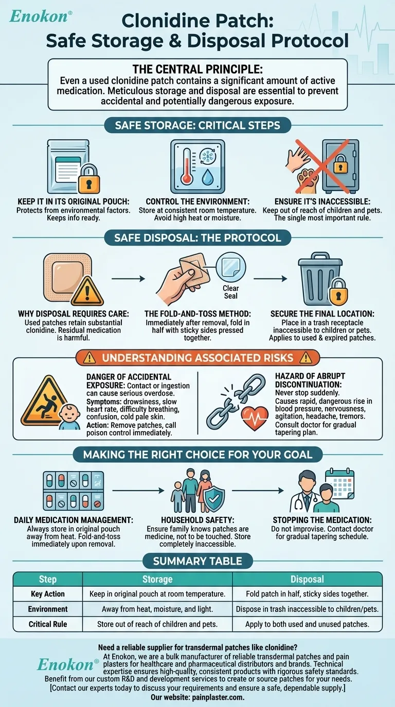 如何储存和处置氯硝西泮贴片？基本安全提示 图解指南