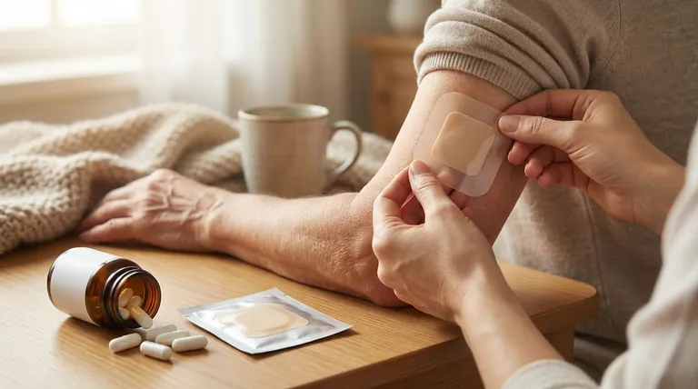 経口カプセルに対する経皮リバスチグミンの利点は何ですか?より良いコンプライアンスとより少ない副作用