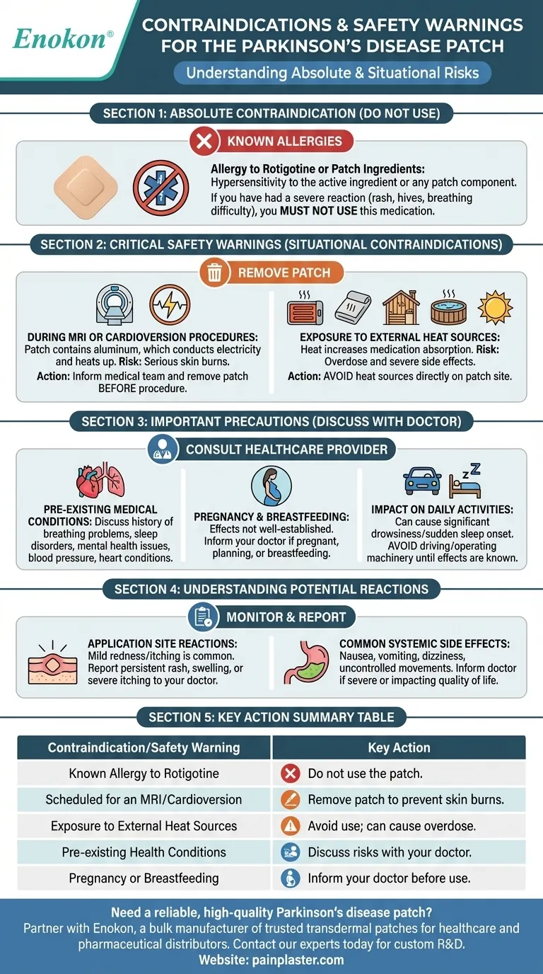 使用帕金森病贴片有哪些禁忌症？确保治疗安全 图解指南