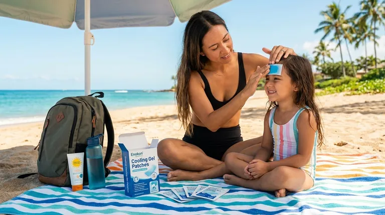 冷却パッチが旅行で実用的な理由とは?コンパクトで薬に頼らず、外出先でも安心