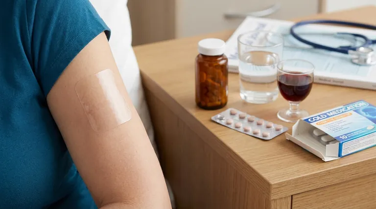 セレギリン経皮パッチを使用している間、アルコールや薬にはどのような注意が必要ですか？