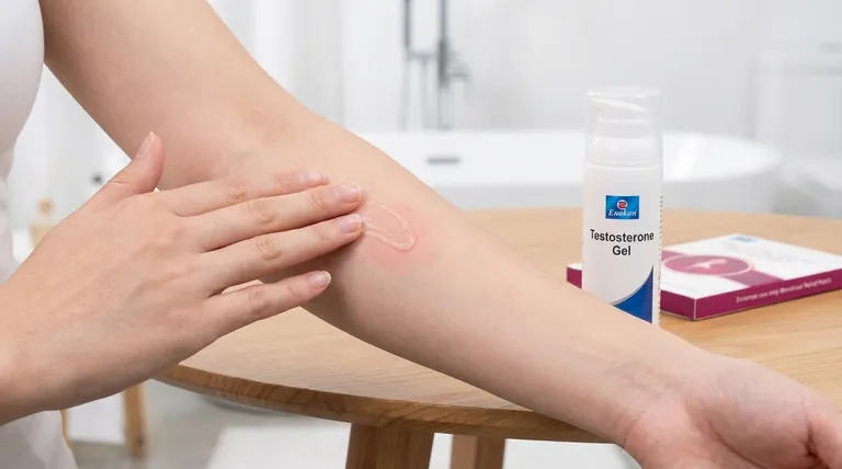 テストステロン療法で使用されるゲルや液体で起こりうる皮膚反応は?刺激と安全性の管理