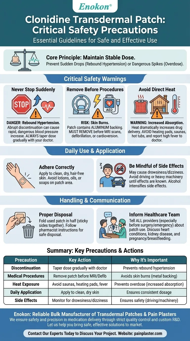 使用氯硝西泮透皮膏有哪些特别注意事项？贴剂使用者的基本安全提示 图解指南