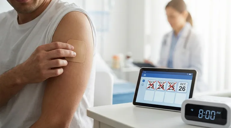 如果透皮治疗中断超过 3 天,应该怎么办?安全重启协议说明