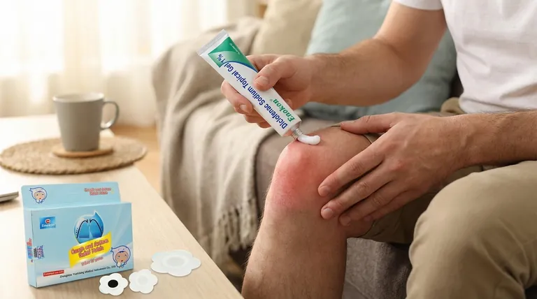 ジクロフェナクの外用用途は?標的疼痛緩和および炎症制御