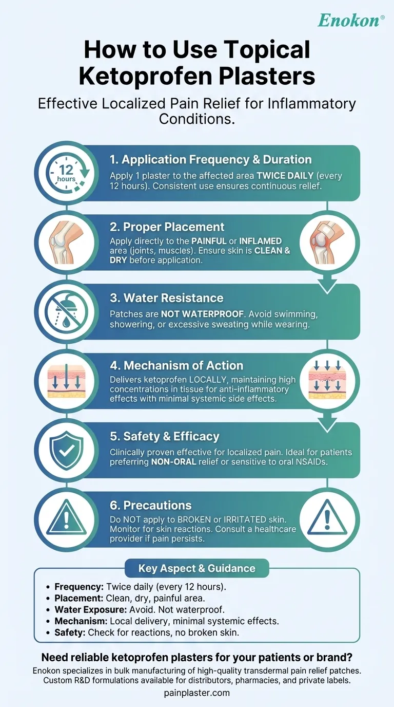 Como devem ser utilizados os pensos tópicos de cetoprofeno?Um guia para um alívio seguro e eficaz da dor Guia Visual
