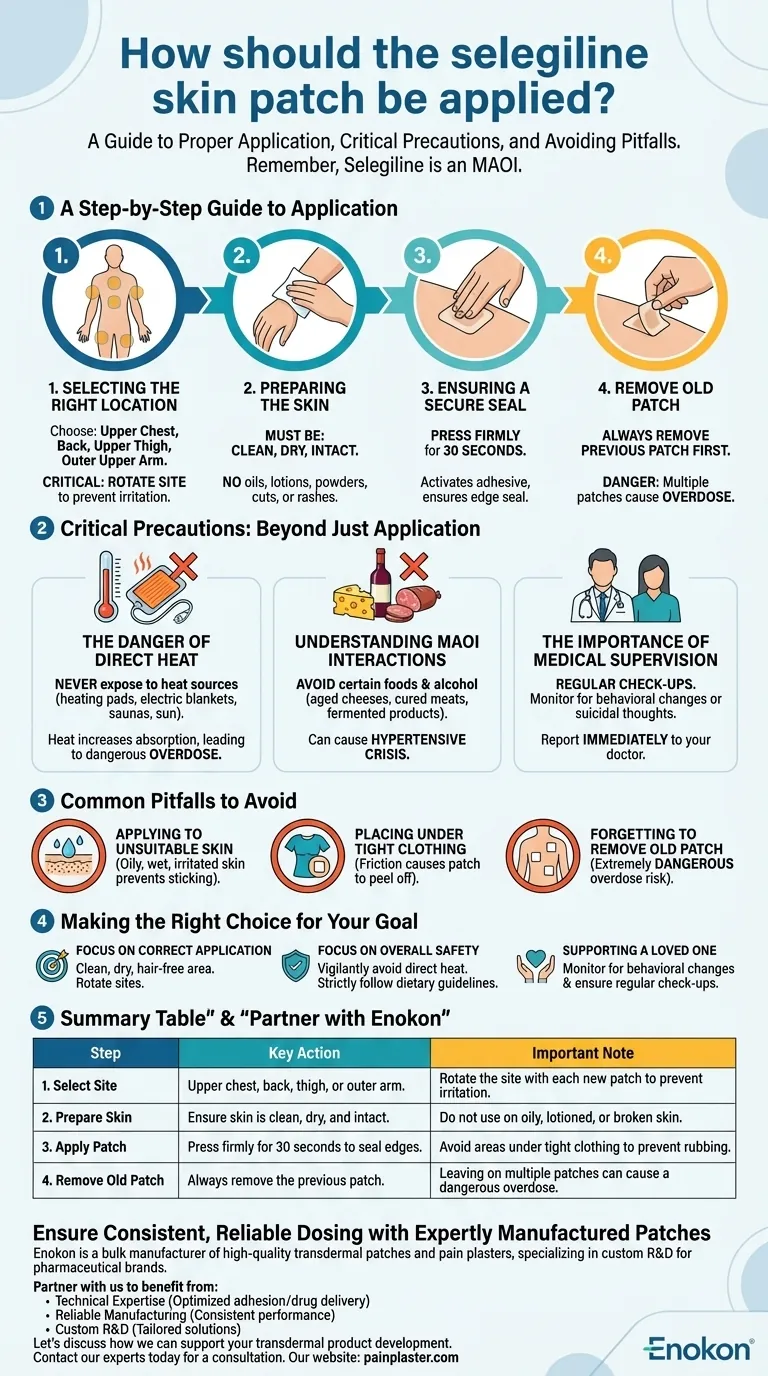 如何使用西格列汀皮肤贴片？安全有效使用步骤指南 图解指南