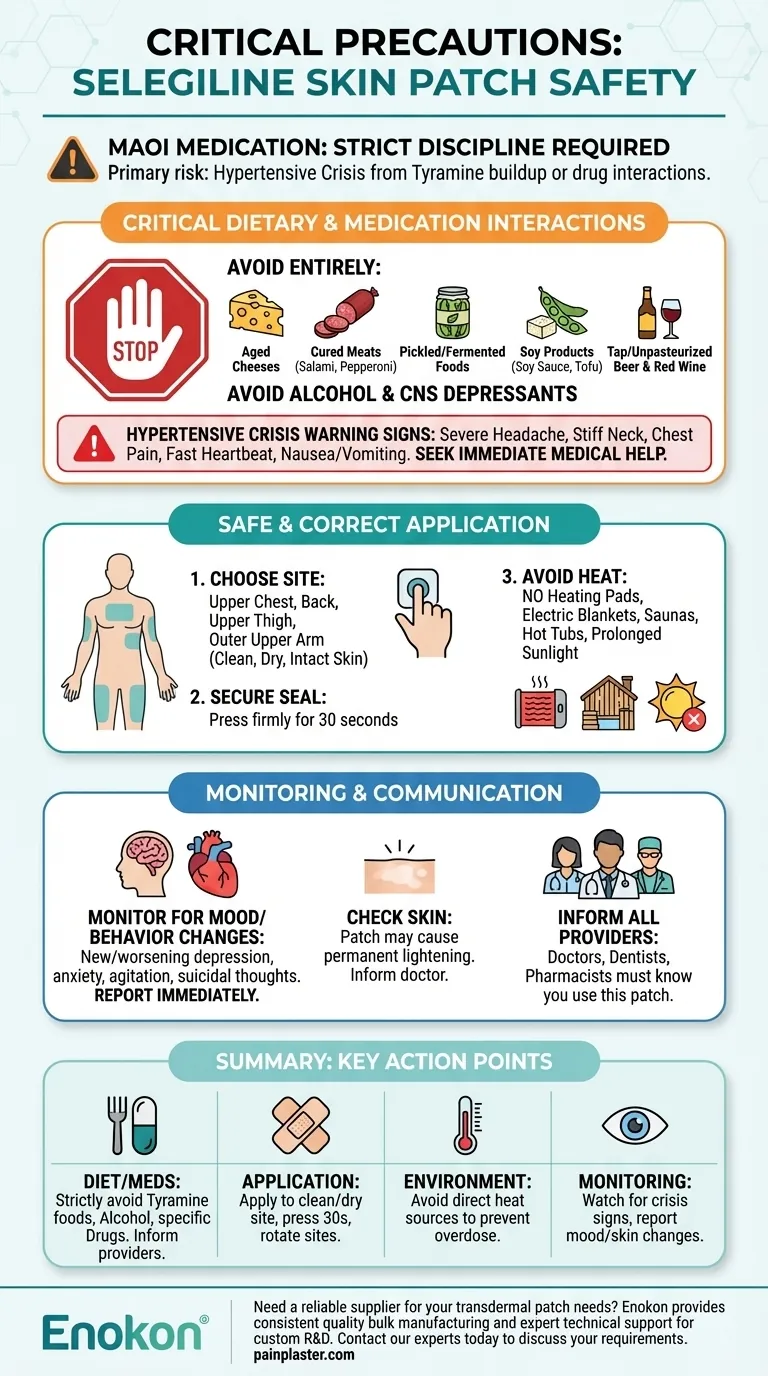 セレギリン皮膚貼付剤の使用上の注意点は？安全で効果的な使用のために ビジュアルガイド