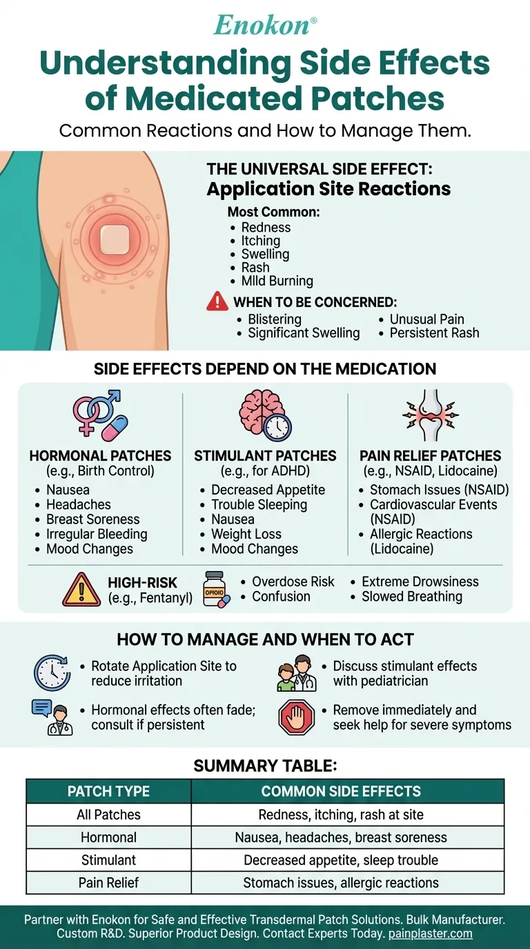 Was sind die häufigsten Nebenwirkungen im Zusammenhang mit dem Pflaster?Umgang mit Haut- und systemischen Reaktionen Visuelle Anleitung