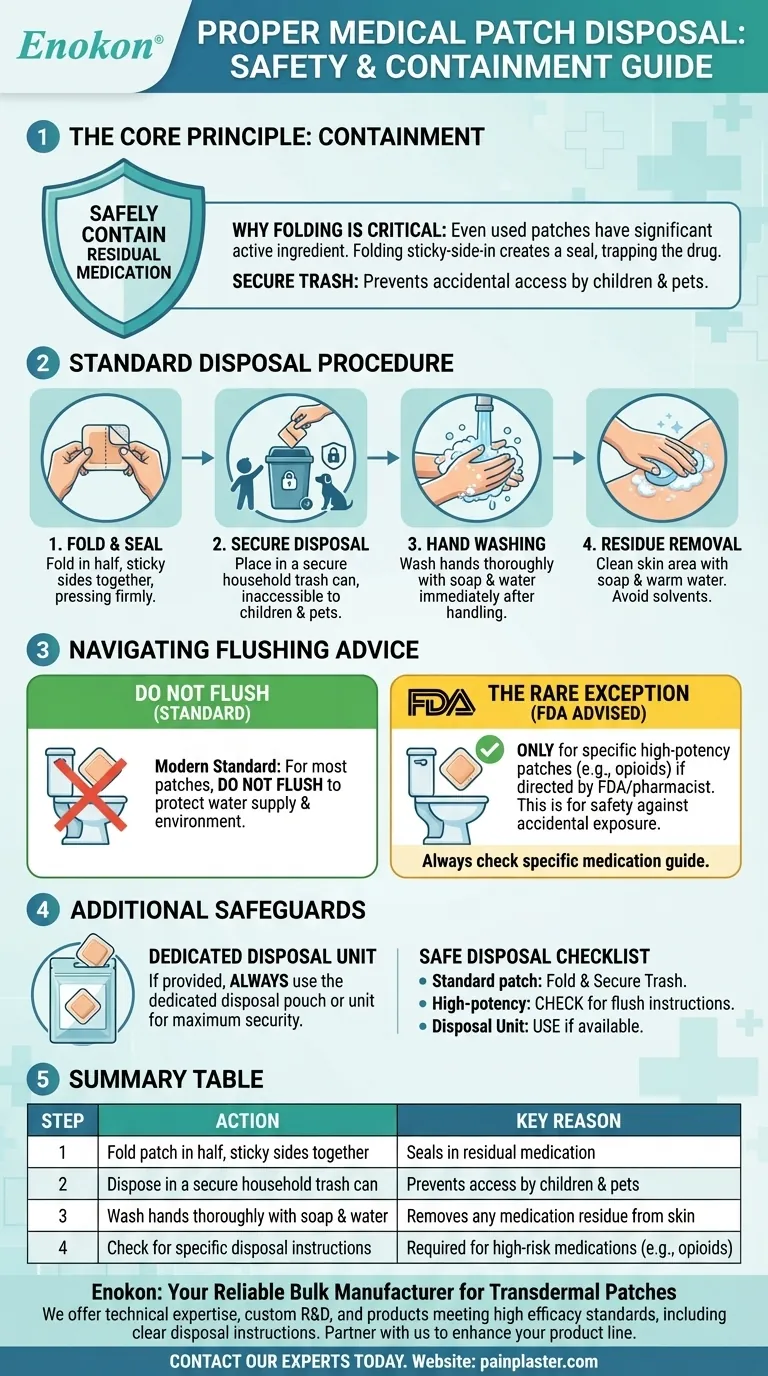 كيف يجب التخلص من الرقعة القديمة؟دليل التخلص الآمن والصديق للبيئة دليل مرئي