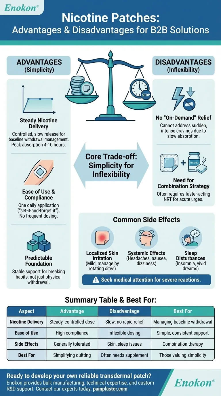 Каковы преимущества и недостатки никотиновых пластырей?Руководство по эффективному отказу от курения Визуальное руководство