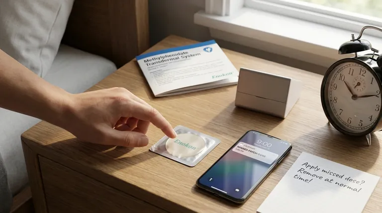 メチルフェニデート経皮吸収型製剤の服用を忘れた場合、どうすべきか?安全使用のための専門家ガイダンス