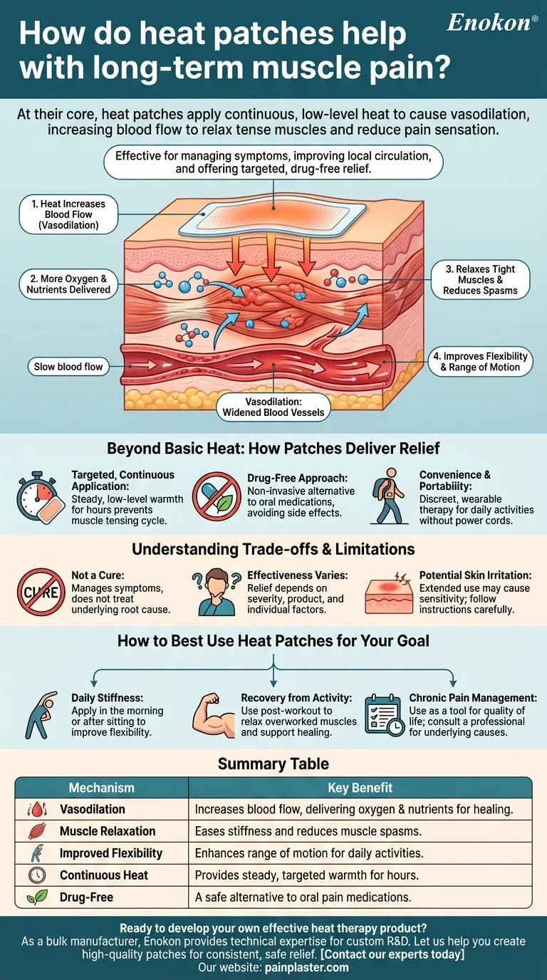 Wie helfen Wärmepflaster bei langfristigen Muskelschmerzen?Linderung und Heilung durch gezielte Wärmetherapie Visuelle Anleitung