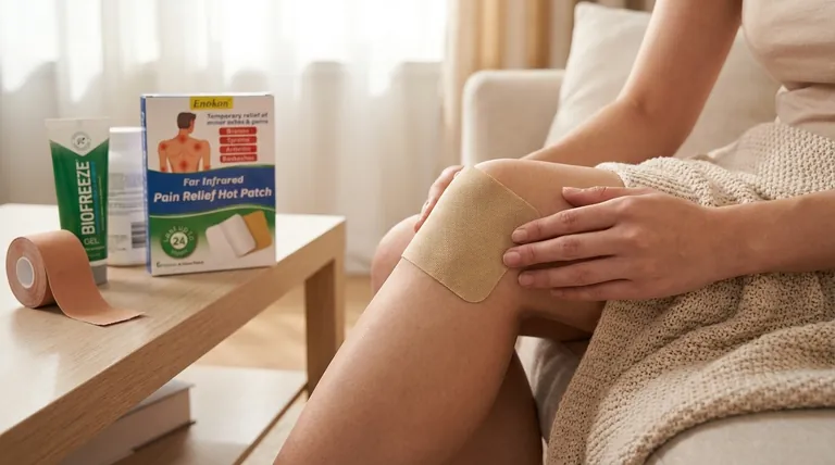 膝痛におすすめのペインパッチとは?自分に合った痛み止めを見つけよう
