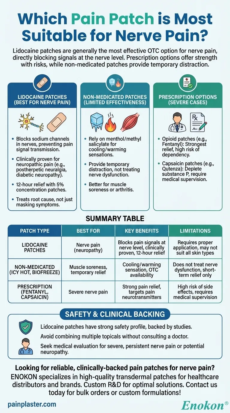 Qual adesivo para dor é mais adequado para dores nos nervos?Percepções e recomendações de especialistas Guia Visual