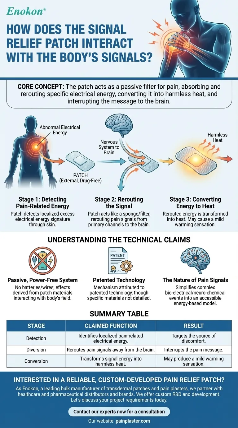 信号缓解贴片如何与身体信号相互作用？无药镇痛解决方案 图解指南