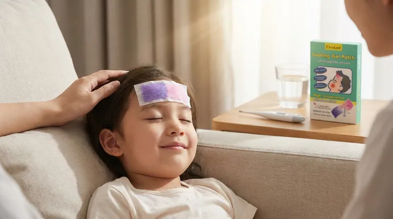 O que é um penso redutor de febre?Alívio do arrefecimento sem medicação