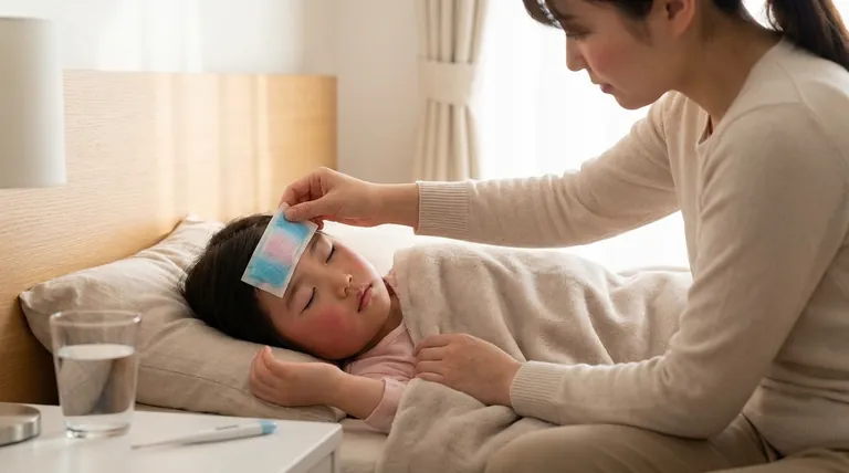 ¿Cómo funcionan los parches antifebriles?Descubra la solución refrescante suave y sin medicamentos