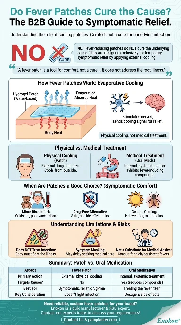 Können fiebersenkende Pflaster die Ursache des Fiebers heilen?Die Rolle der Pflaster bei der Symptomlinderung verstehen Visuelle Anleitung