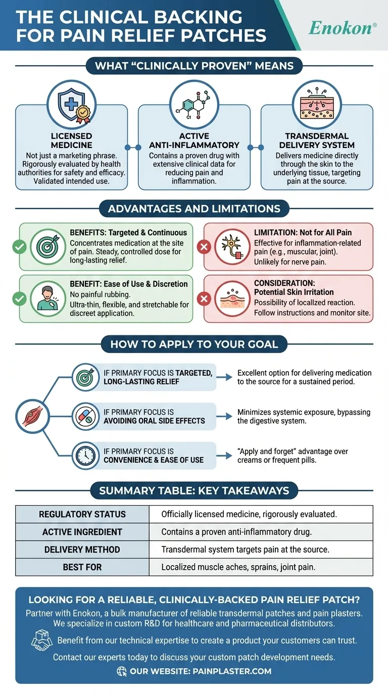 止痛贴的临床支持是什么？缓解慢性疼痛的循证医学证据 图解指南