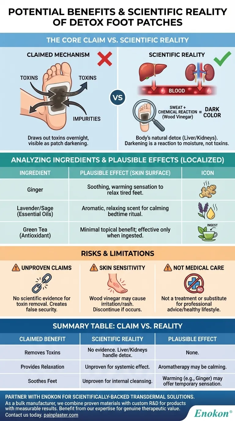 Quais são alguns dos potenciais benefícios da utilização de pensos desintoxicantes para os pés?Melhorar o bem-estar com ingredientes naturais Guia Visual