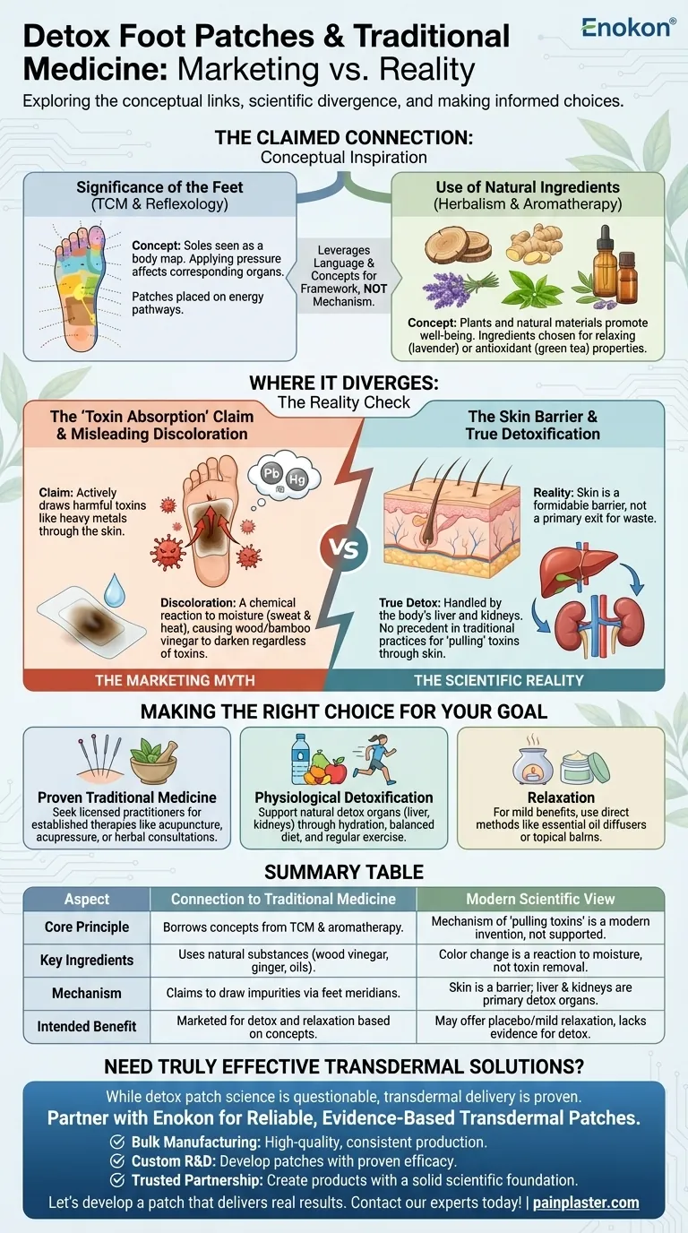 Che rapporto hanno i cerotti per piedi detox con la medicina tradizionale?Un ponte tra saggezza antica e benessere moderno Guida Visiva