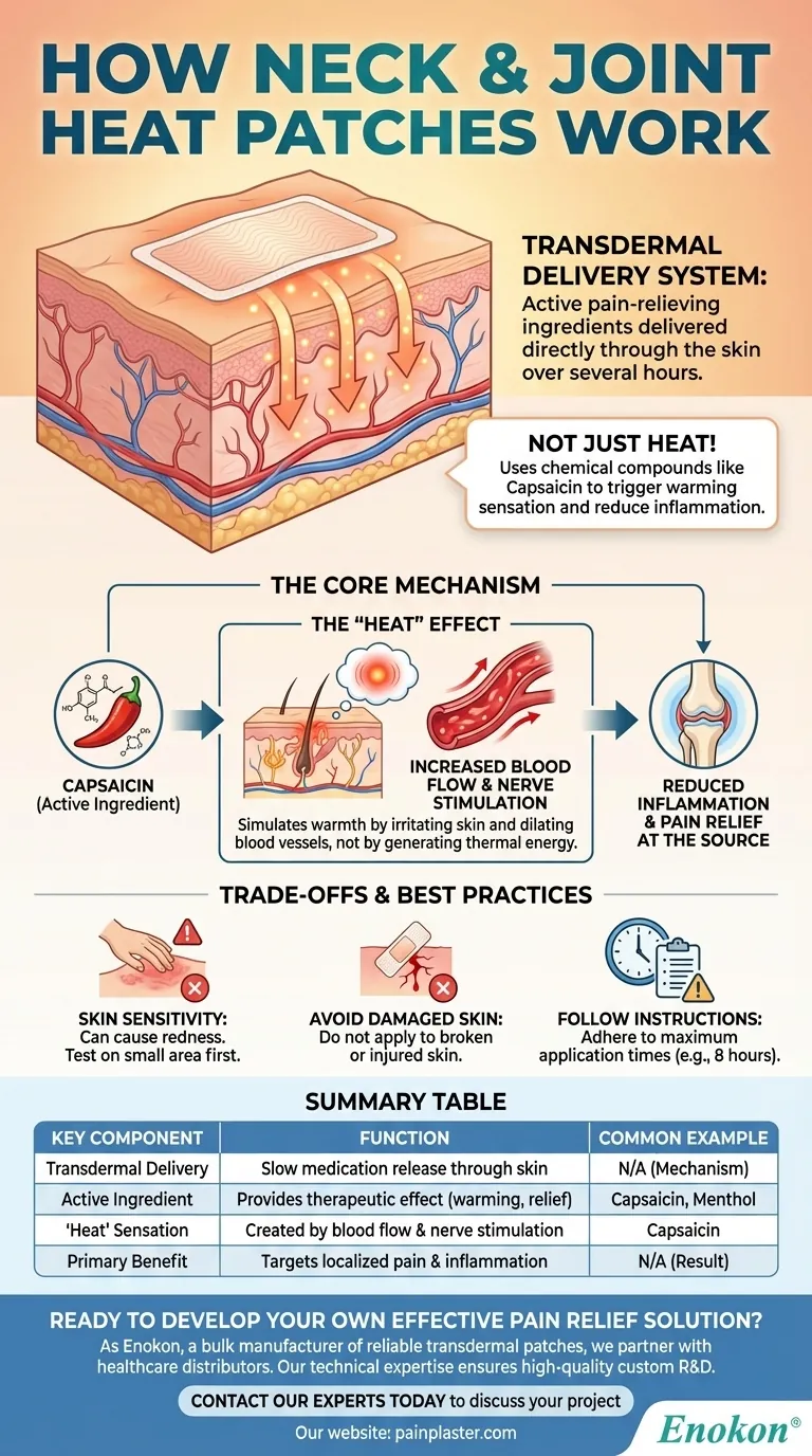 Come funzionano i cerotti termici per collo e articolazioni?Scoprite la scienza alla base del sollievo mirato dal dolore Guida Visiva