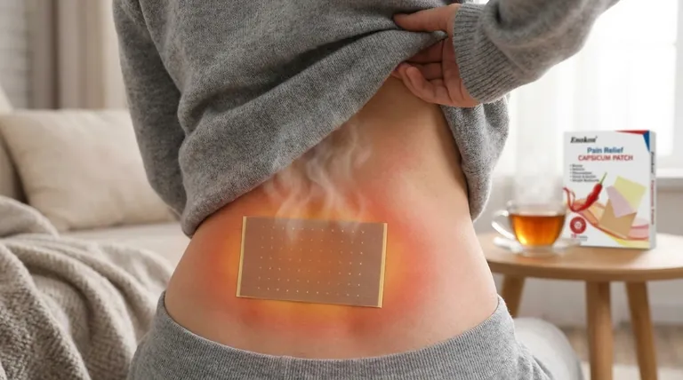 腰痛用特大ヒートパッチの機能とは?深い温熱療法による持続的な緩和