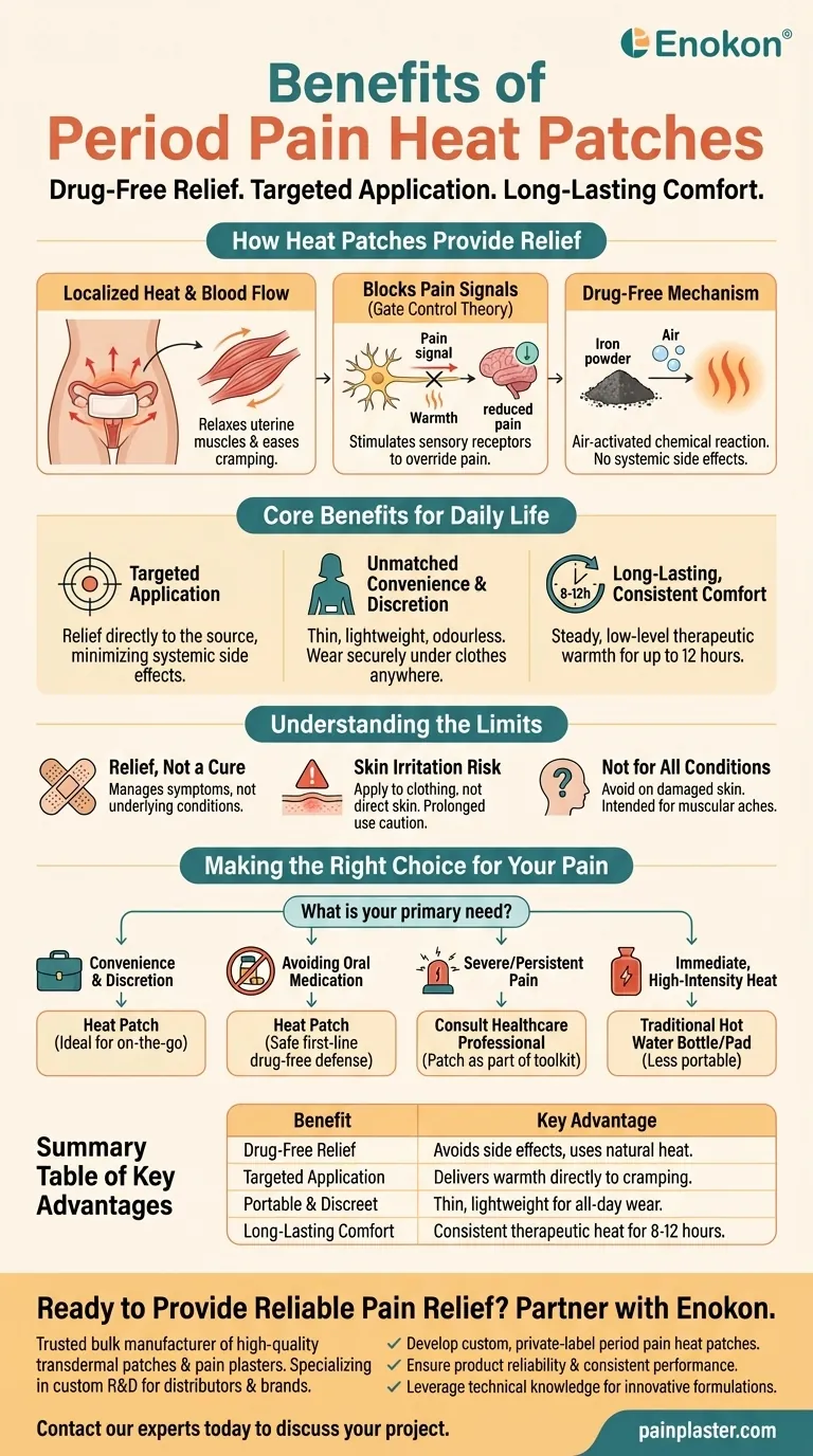 经痛热敷贴有什么好处？获得持久、有针对性的缓解 图解指南