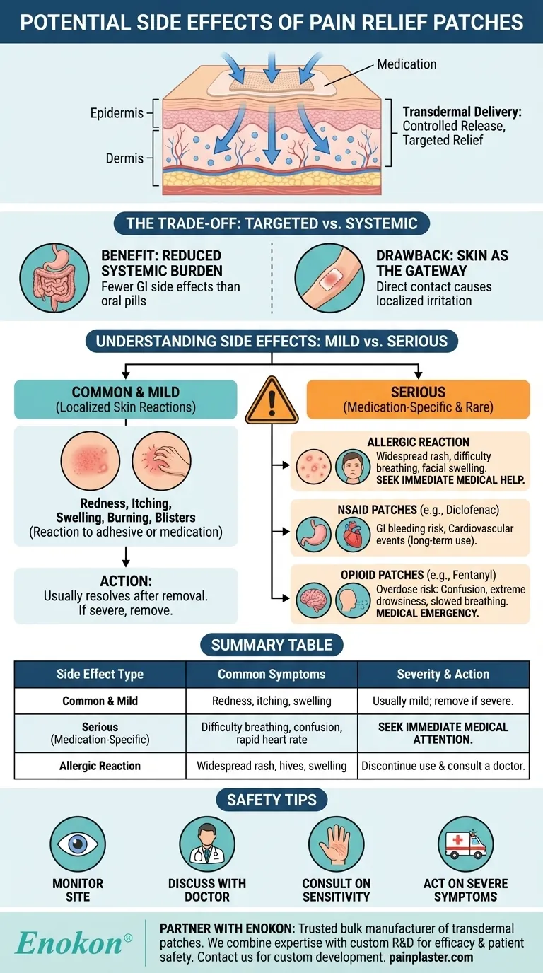 Quels sont les effets secondaires potentiels des patchs analgésiques ?Risques et conseils de sécurité Guide Visuel